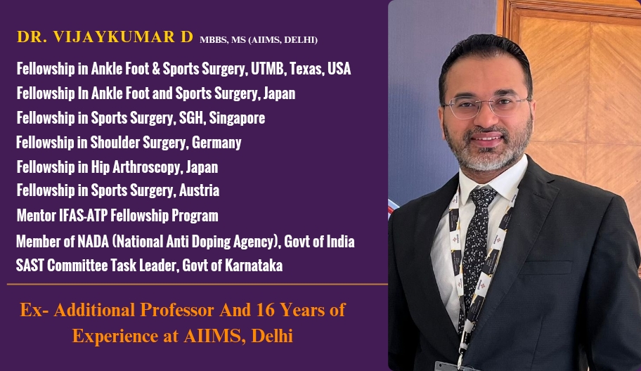 Dr. Vijaykumar D - SV Ortho Care Banner